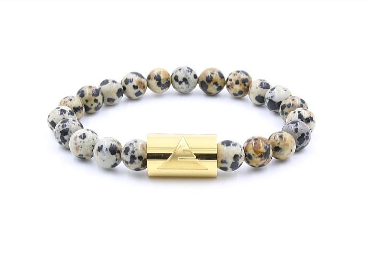 Jewelry &amp; Accessories - Bracelets &amp; Bangles Rocky - Dalmatian Jasper
