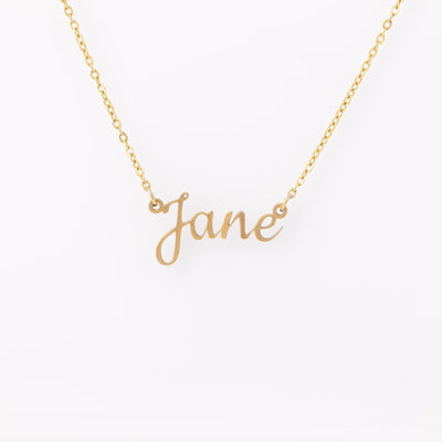 Jewelry Girlfriend Name Necklace