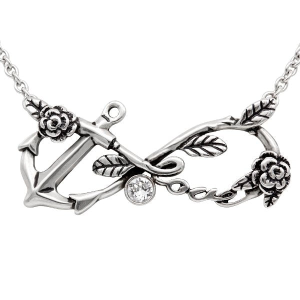 Jewelry &amp; Watches Infinity Love Anchor Necklace