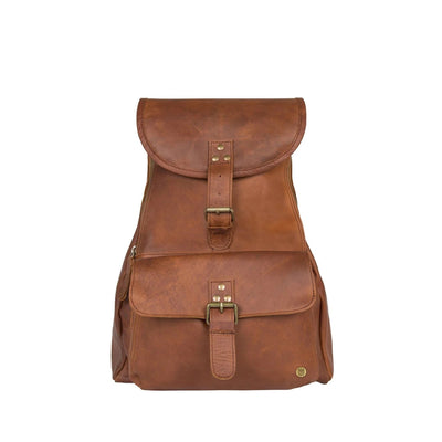 Leather Maven Backpack