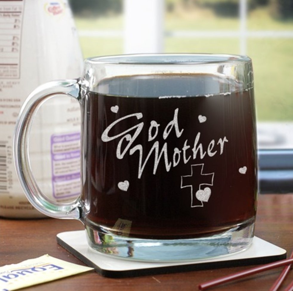 Personalized Glass Mug, Glass Mug With Name, Monogram Glass Mug, Glass  Coffee Cup With Handle, Tea Mug 