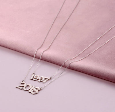 Necklace Anniversary Year Necklace