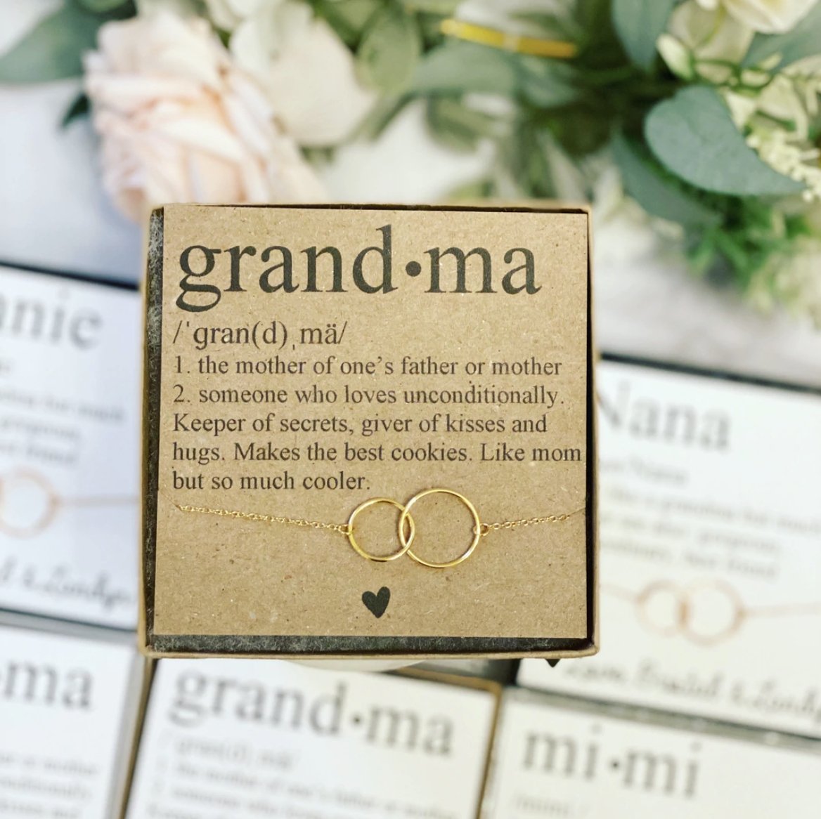 Necklace Grandmother Mother's Day Necklace
