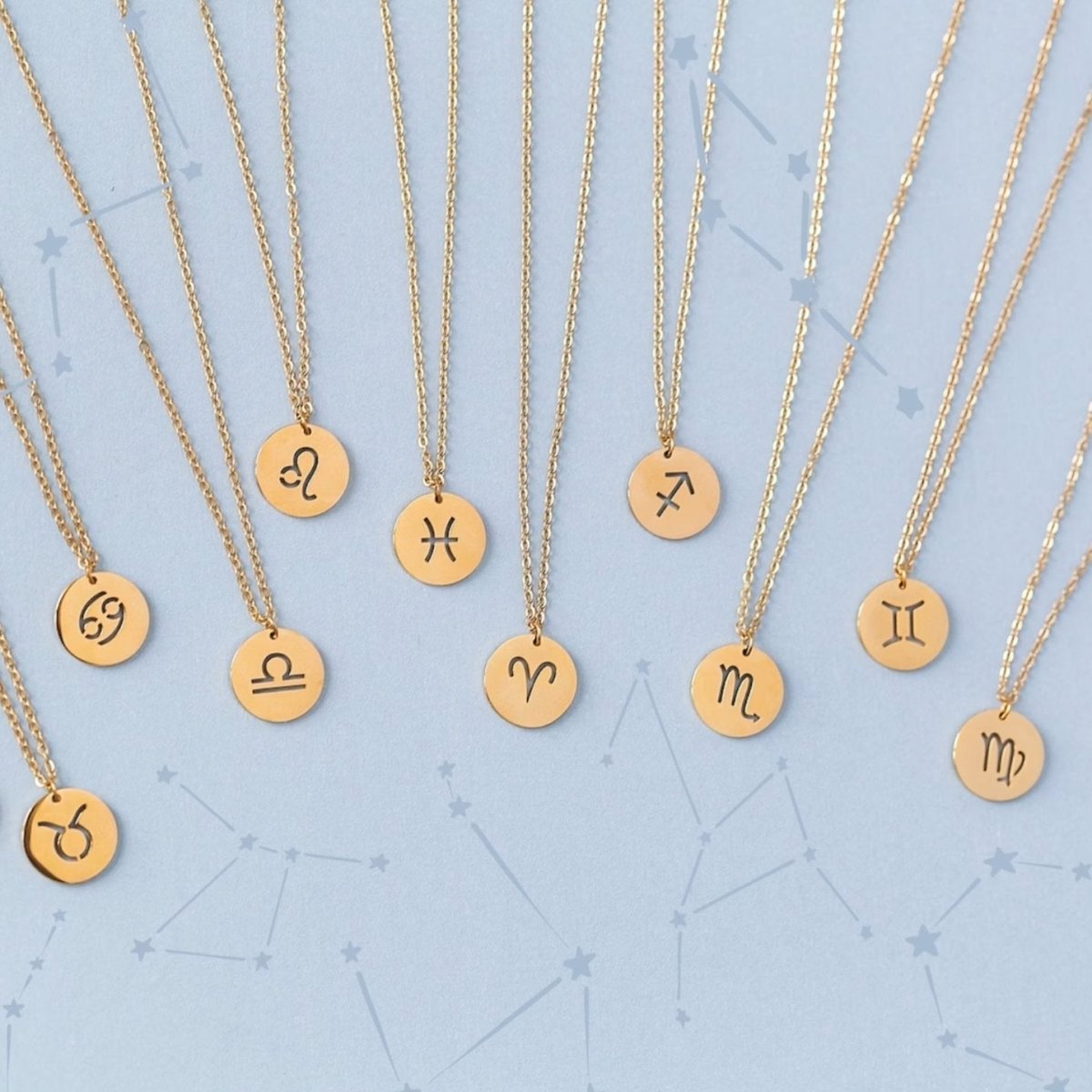 Necklace Zodiac Ladies