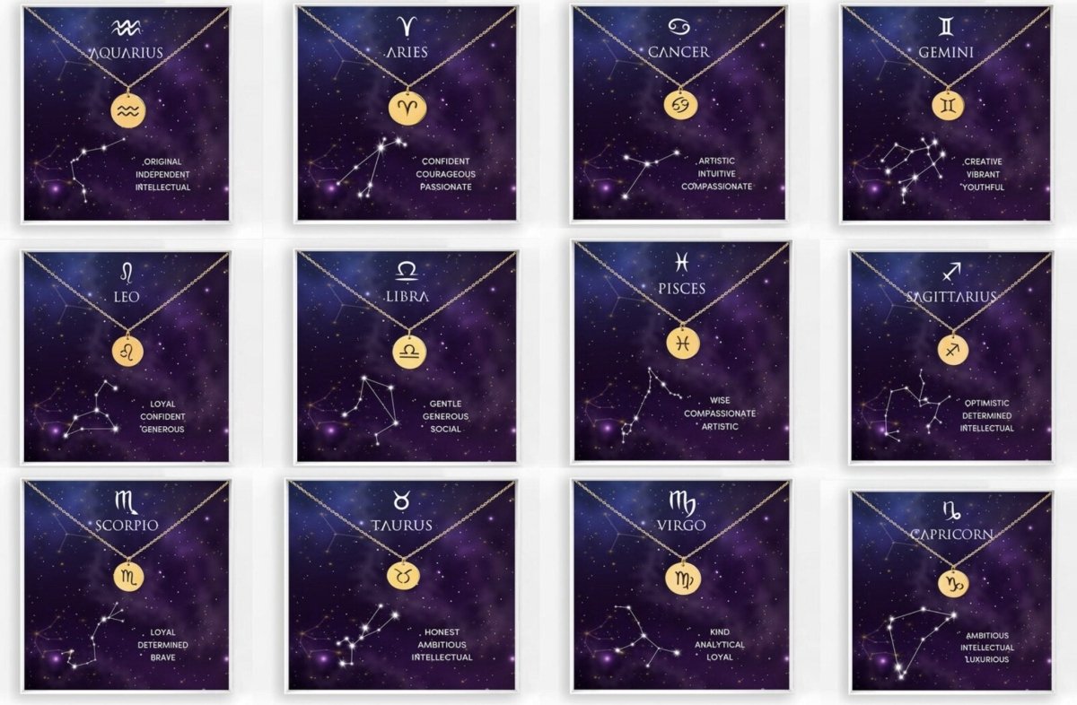 Necklace Zodiac Ladies