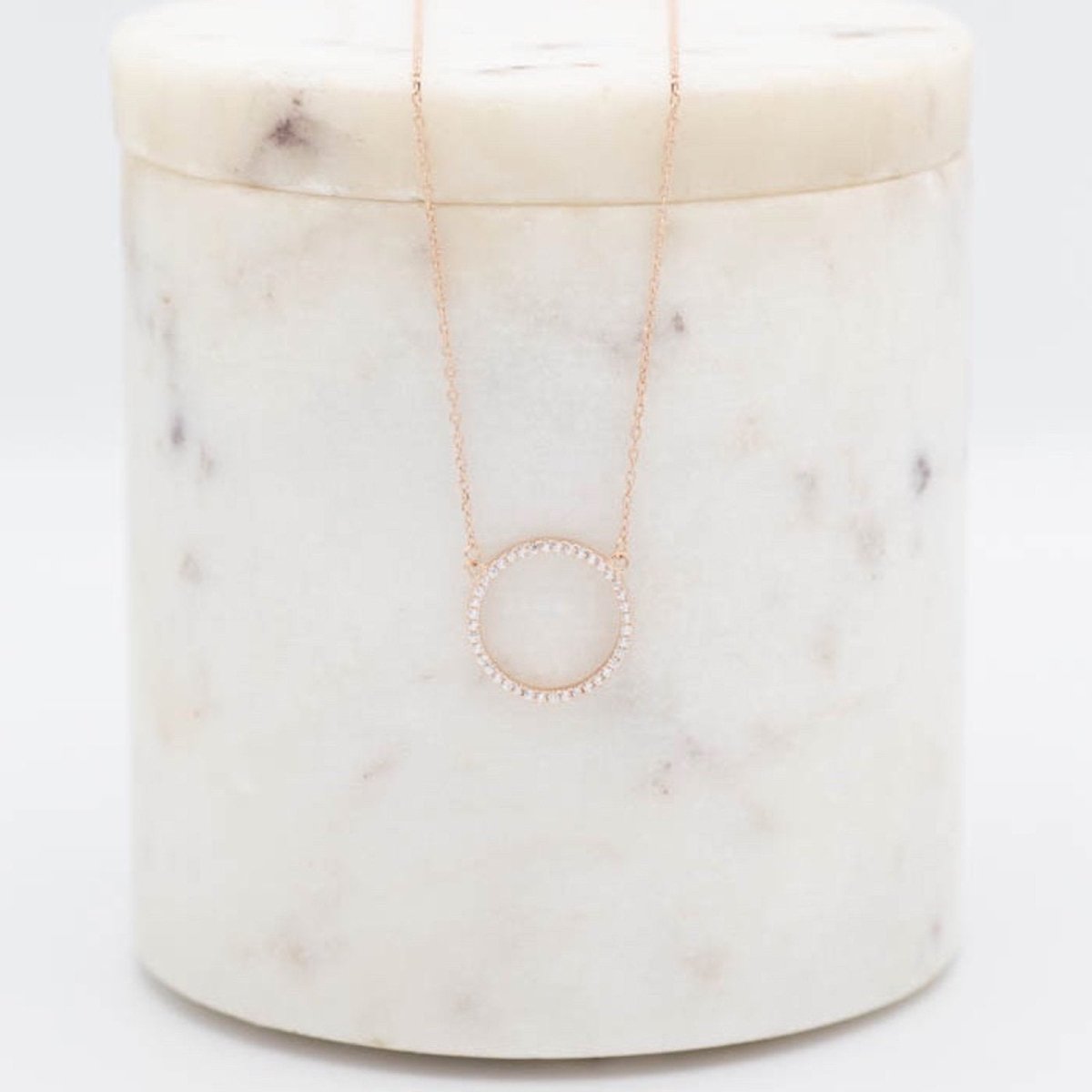 Necklaces Best Friend Circle Pendant Necklace