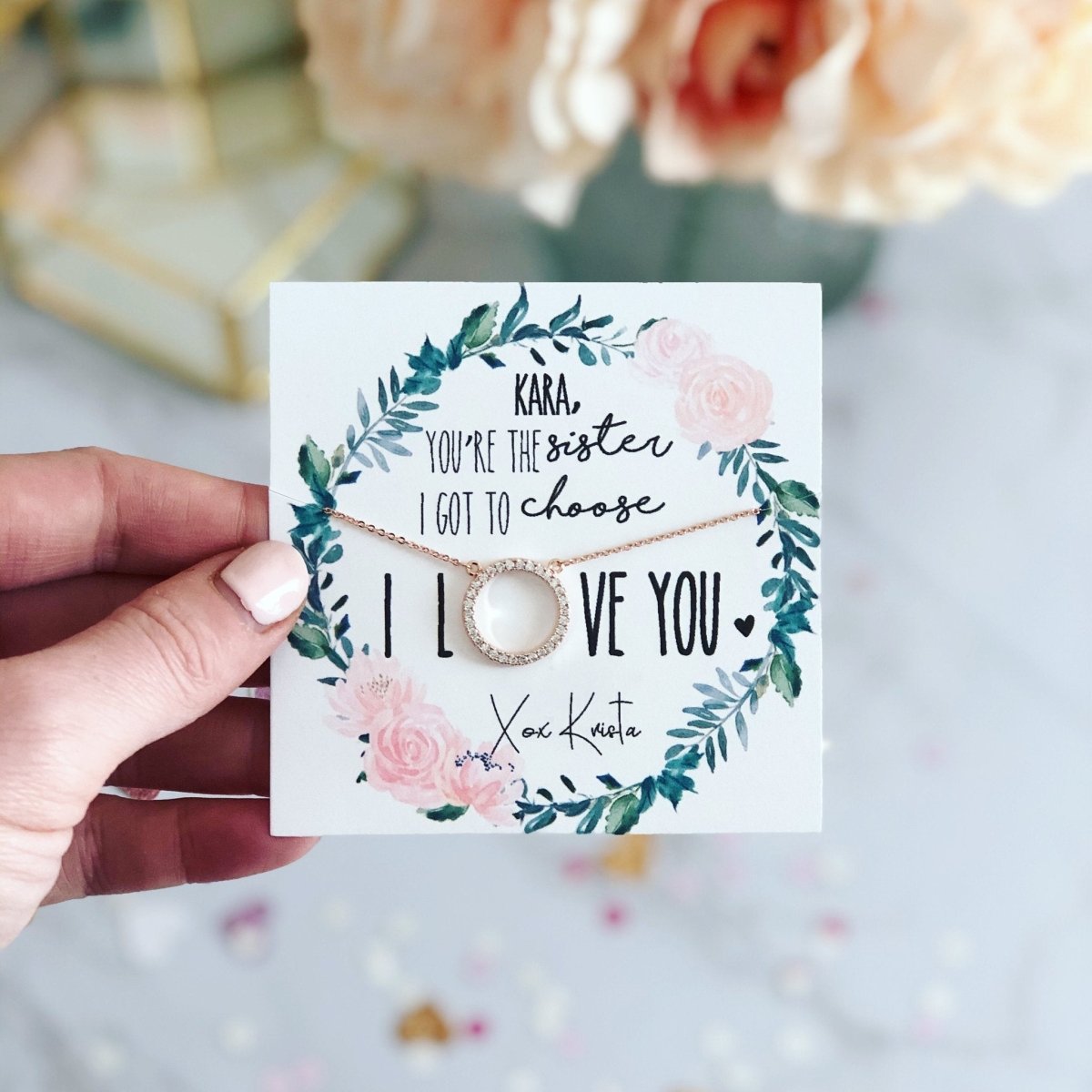 Necklaces Sister From Another Mister