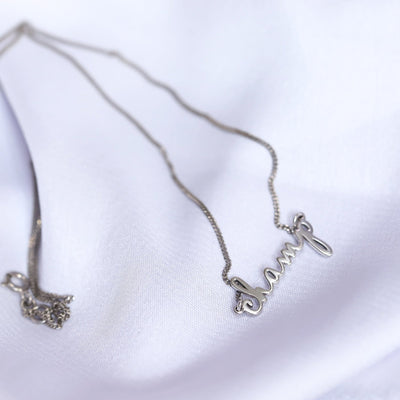 Personalized Champ Necklace