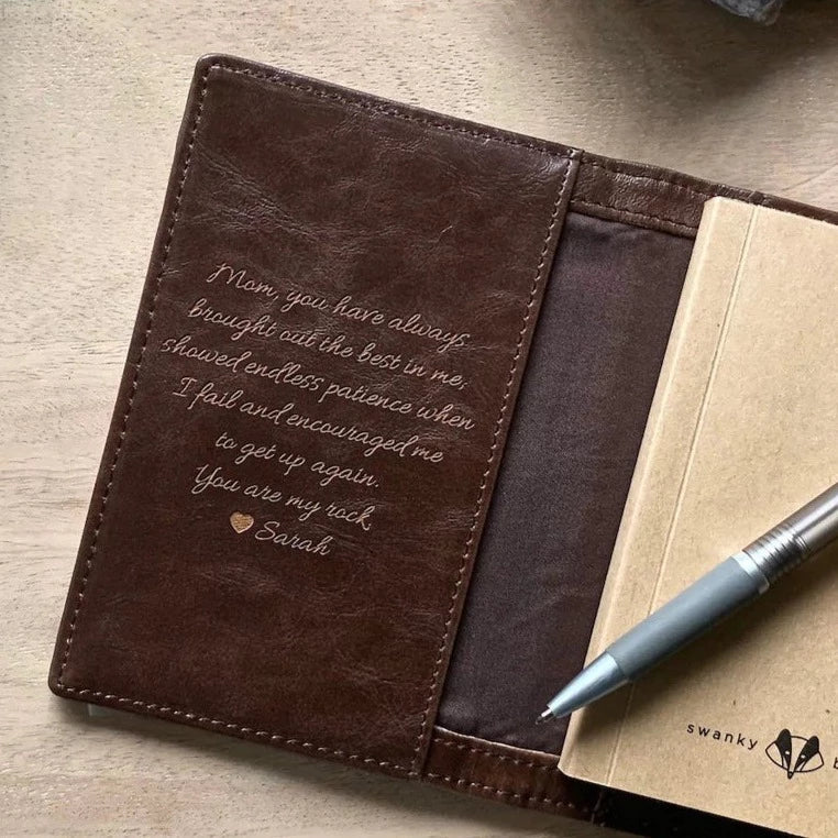 Personalized Leather Journal