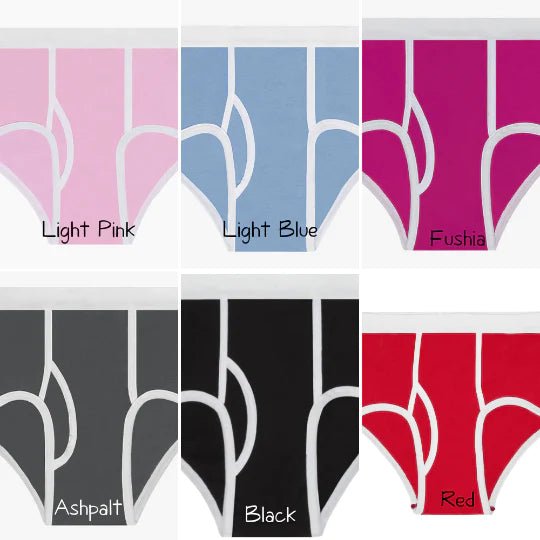 Personalized Valentine's High Waisted Women's Briefs