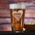 pint glass Army Wife Pint Pub Beer Glass