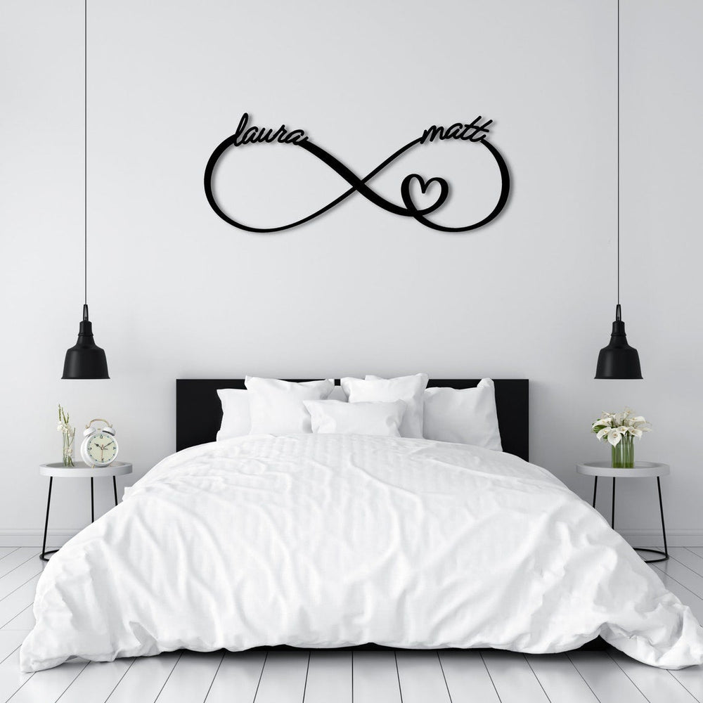 Personalized Infinity Sign Gift for Couples - Groovy Girl Gifts