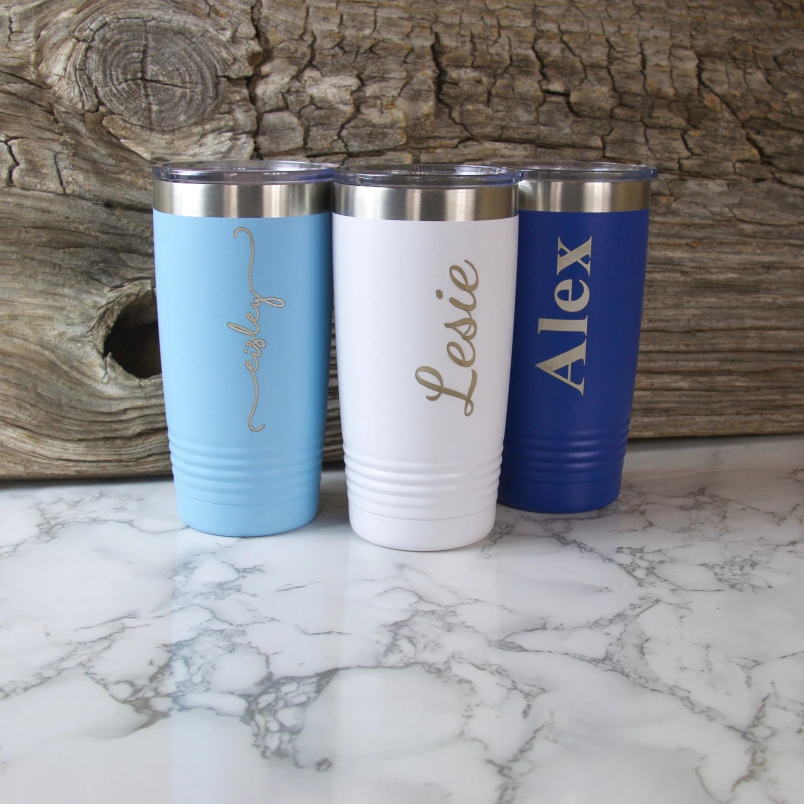 Engraved Stainless Steel Tumblers - Chic Makings
