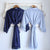 Robes Silky Satin Lace Robe