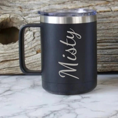 Sip & Stay: Custom Insulated Coffee Mug