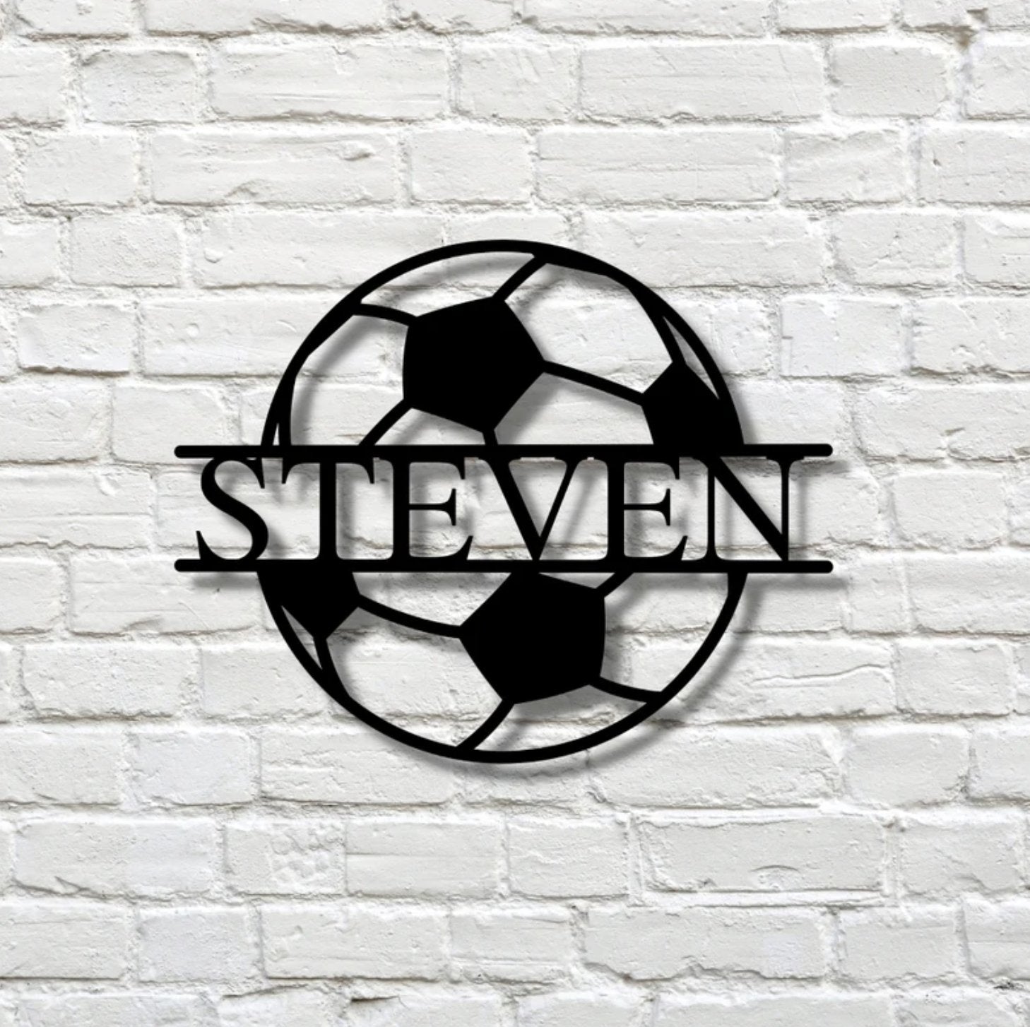 Sports Personalized Soccer Sign