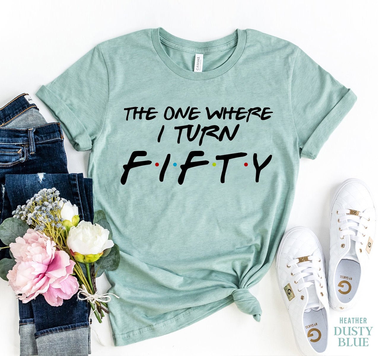 T-shirts The One Where I Turn Fifty T-shirt