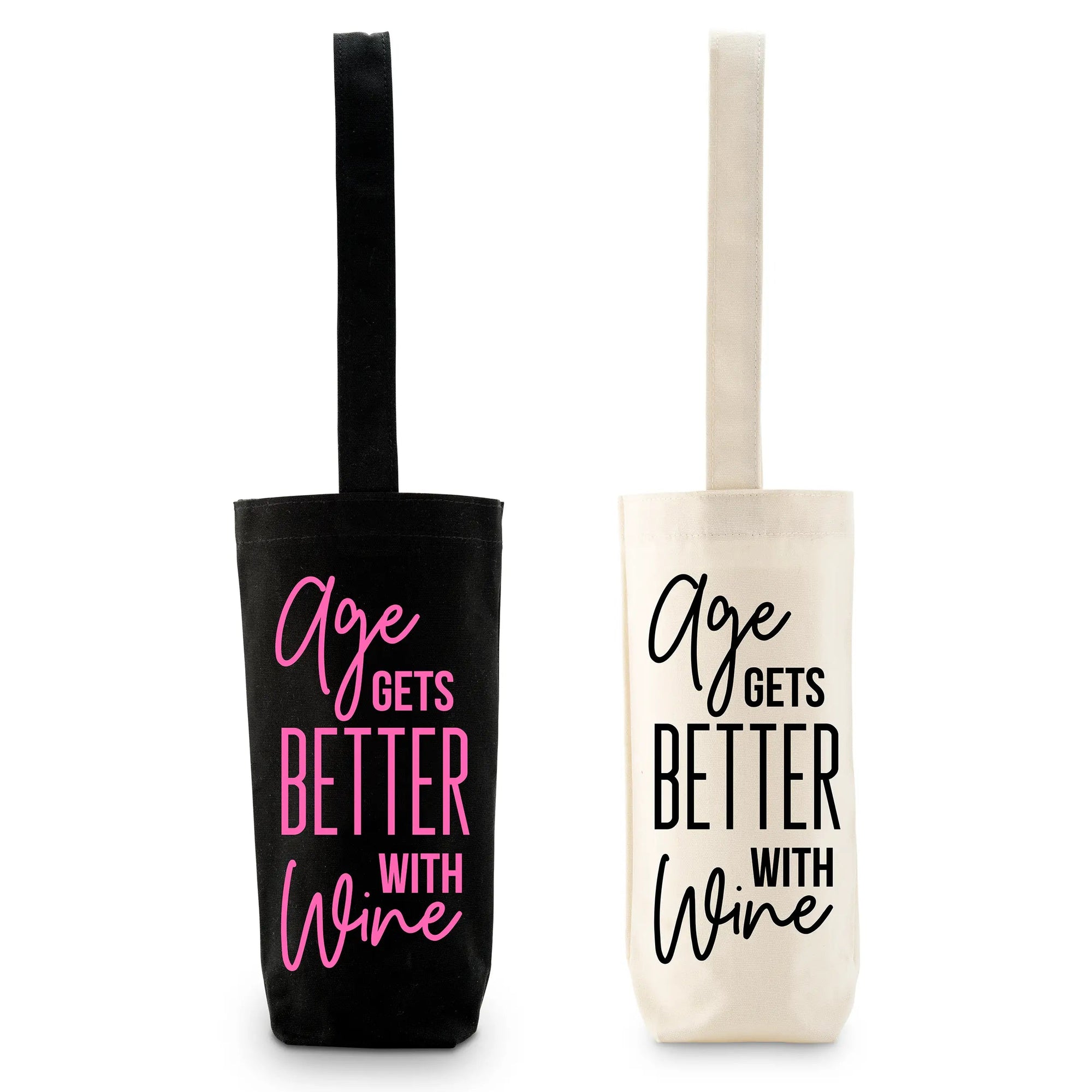 Totes Age Gets Better With Wine Tote Bag