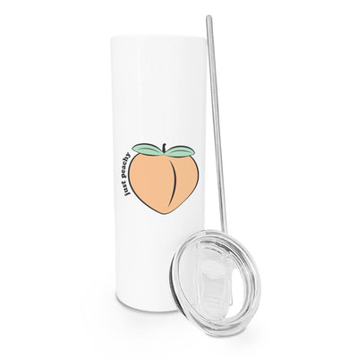 Totes & Beach Bags Just Peachy Stainless Steel Summer Tumbler