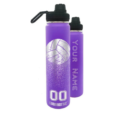 Water Bottle 24oz Volleyball Personalized Bottle