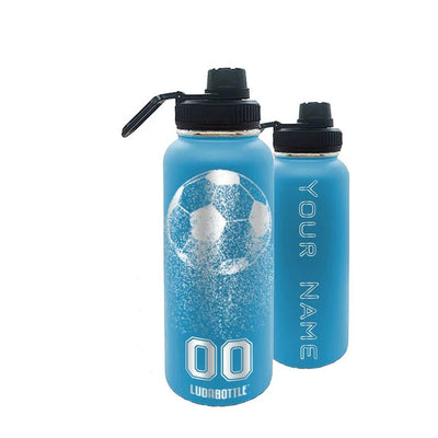 Water Bottle 32oz Soccer Water Bottle