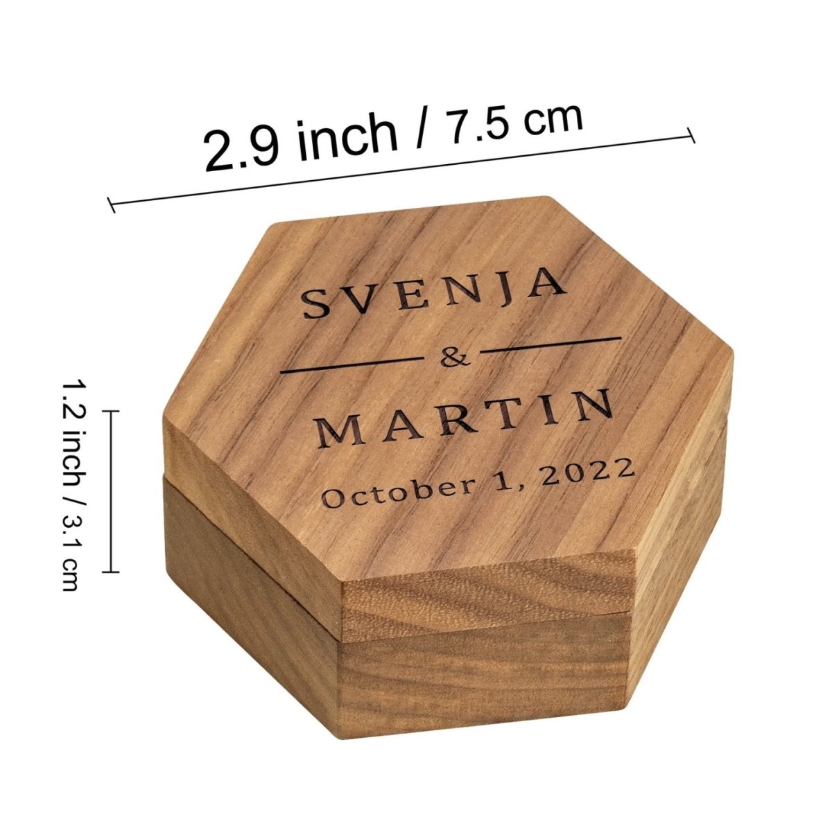 wedding ring box HoneyBee Mine Ring Box