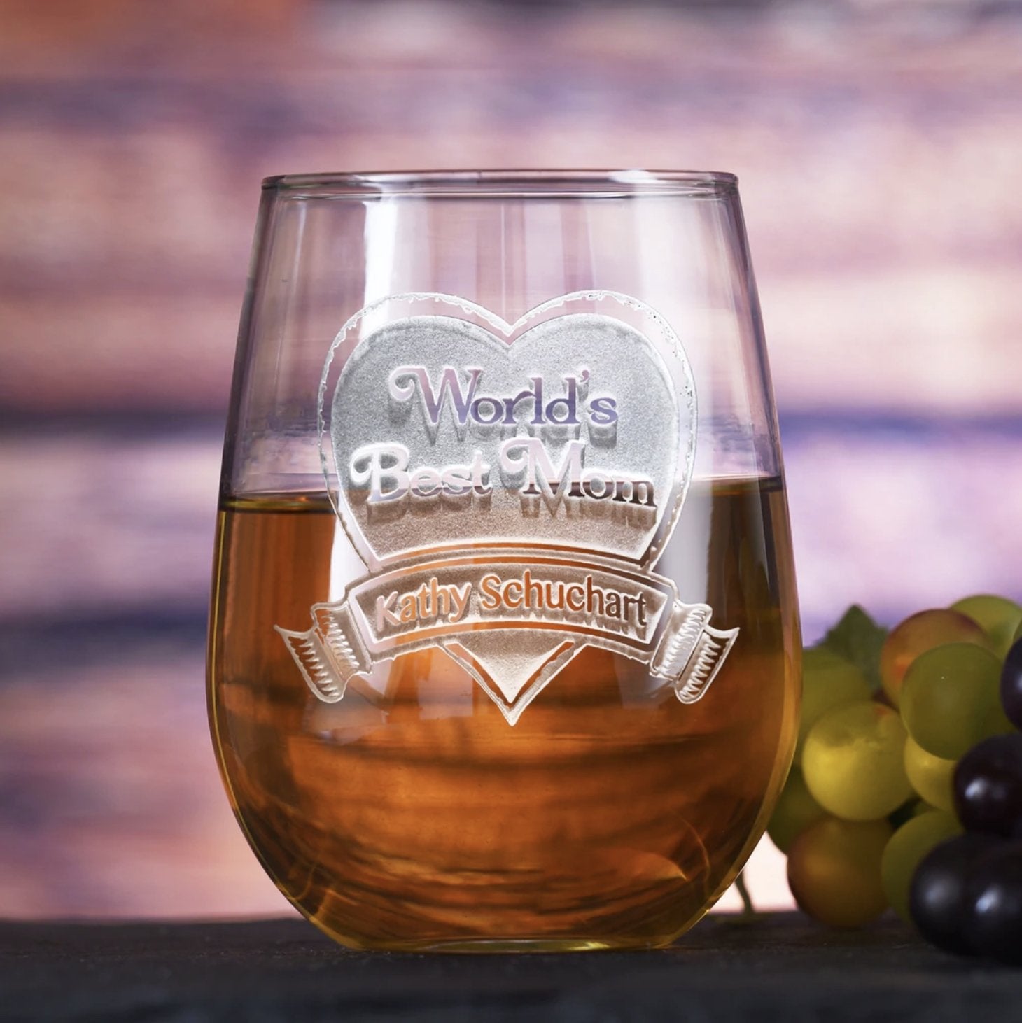 Personalized Wine Glasses- Great Birthday Gift