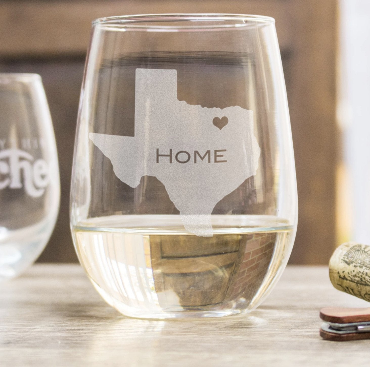 Wine Glass Hometown Wine Glass - DESIGN: HOME